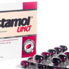 Prostamol UNO box and blister pack containing 30 softgel capsules